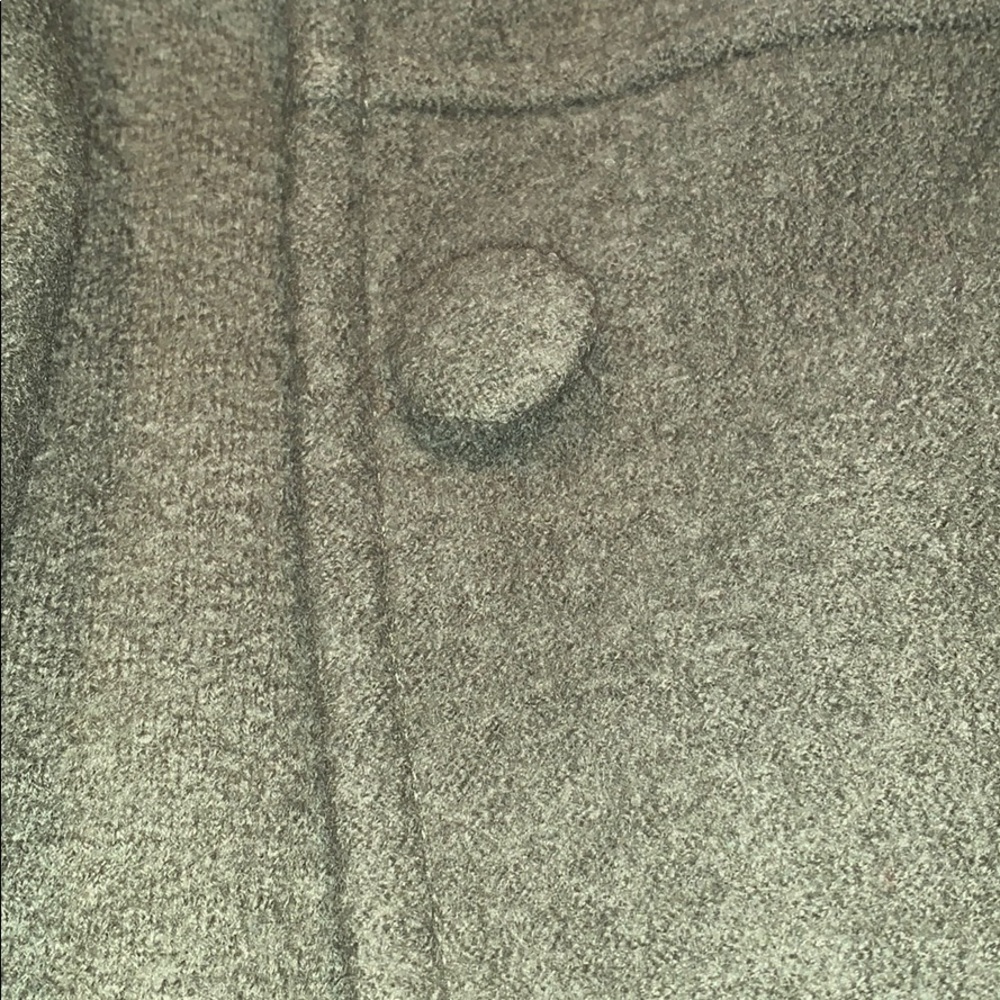 Harvé Bernard Green Wool Coat Small - Picture 6 of 7